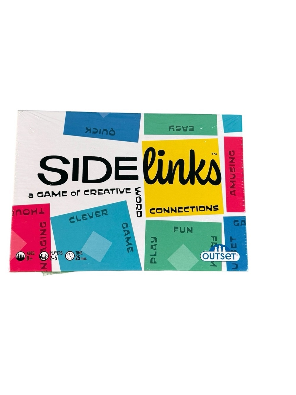 Side Links Word Connections Card Game Outset 2020 New Factory Sealed Ages 8+